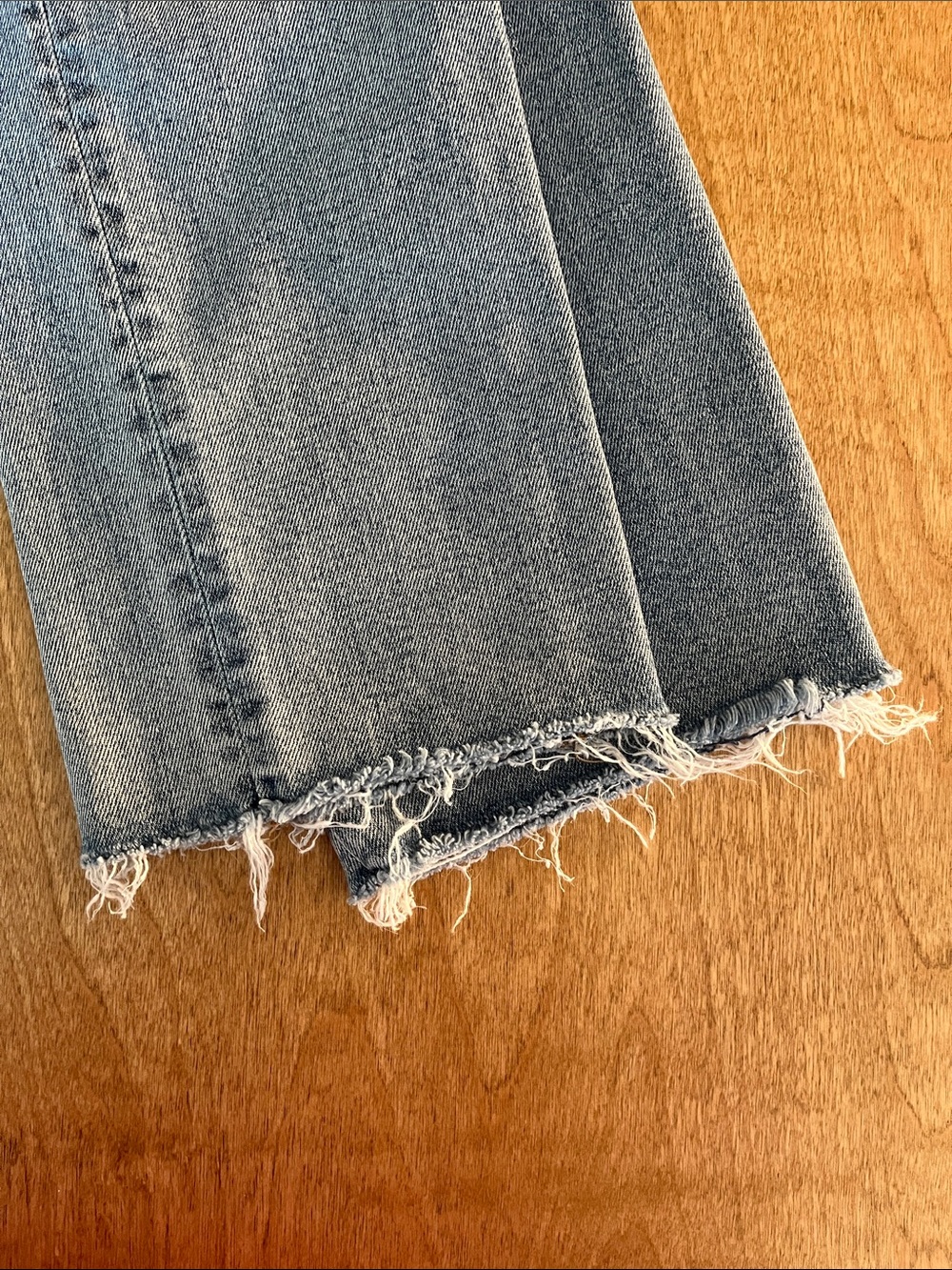 Vervet by Flying Monkey Women's Straight Leg Jeans in Light Blue - Picture 7 of 8